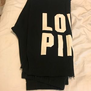 Pink boyfriend pants